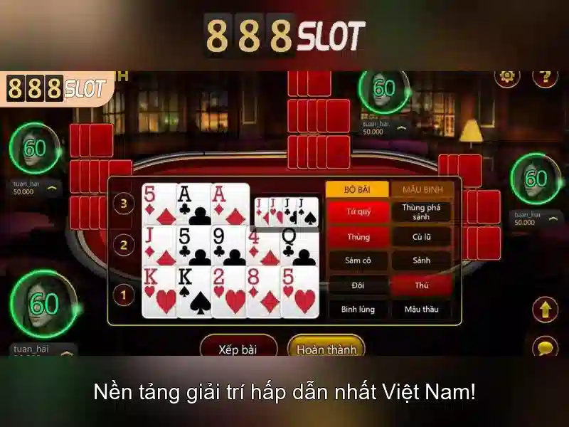 888slot: Sàn cược trực tuyến đa dạng và an toàn